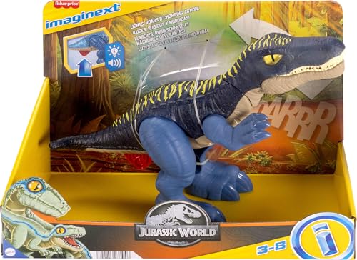 Fisher-Price Imaginext Jurassic World Growl & Glow Baryonyx Action Figure - image 6