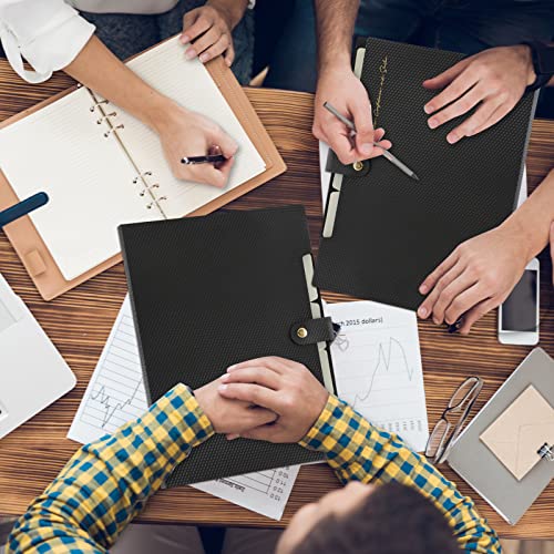 Eoout 2Pcs Expanding File Folder, A4 Letter Size Accordion Folder With 32Pcs Labels In 16 Colors For School And Office Organzation, 5 Pockets For School And Office Supplies #TOP6