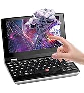Fsjun 2024 mini dizüstü bilgisayar, 7,0 inç dokunmatik ekran, Celeron N4000 (2,6 GHz'e kadar), 12 GB RAM, 1 TB SSD, ...