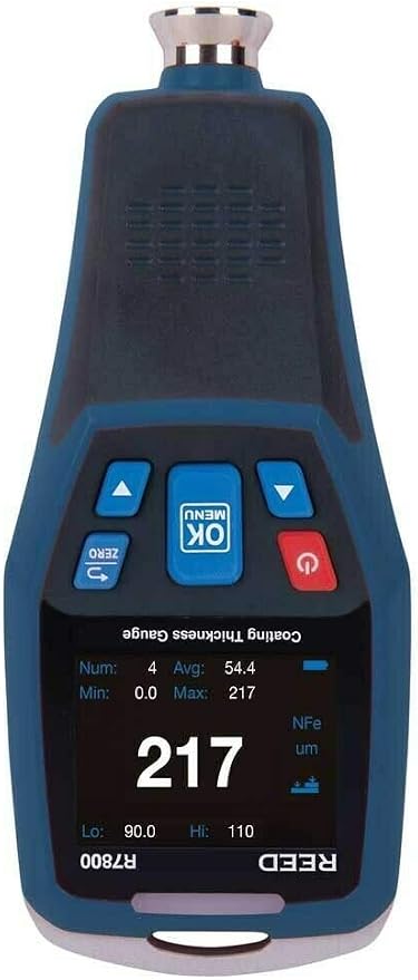 REED Instruments R7800 Medidor de Espesor de Recubrimiento miniatura 6