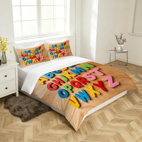 Parure de Lit 240x280 3D Imprimée avec Fermeture Éclair Éclair