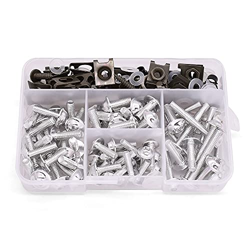 �l�W�ƃ��b�V���[�̋l�ߍ��킹 Compatible With CRF250L For CRF250M For CRF1000L �ƌ݊�������B�I�[�g�o�C�t�F�A�����O�{���g�l�W�A�A���~�{�f�B���[�N�l�W�A�i�b�g�L�b�g�B�I�[�g�o�C�{���g�L�b�g�B