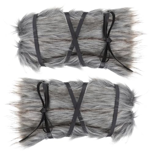 Cubrezapatos peludos abrigadores PLAFOPE para evitar el frío