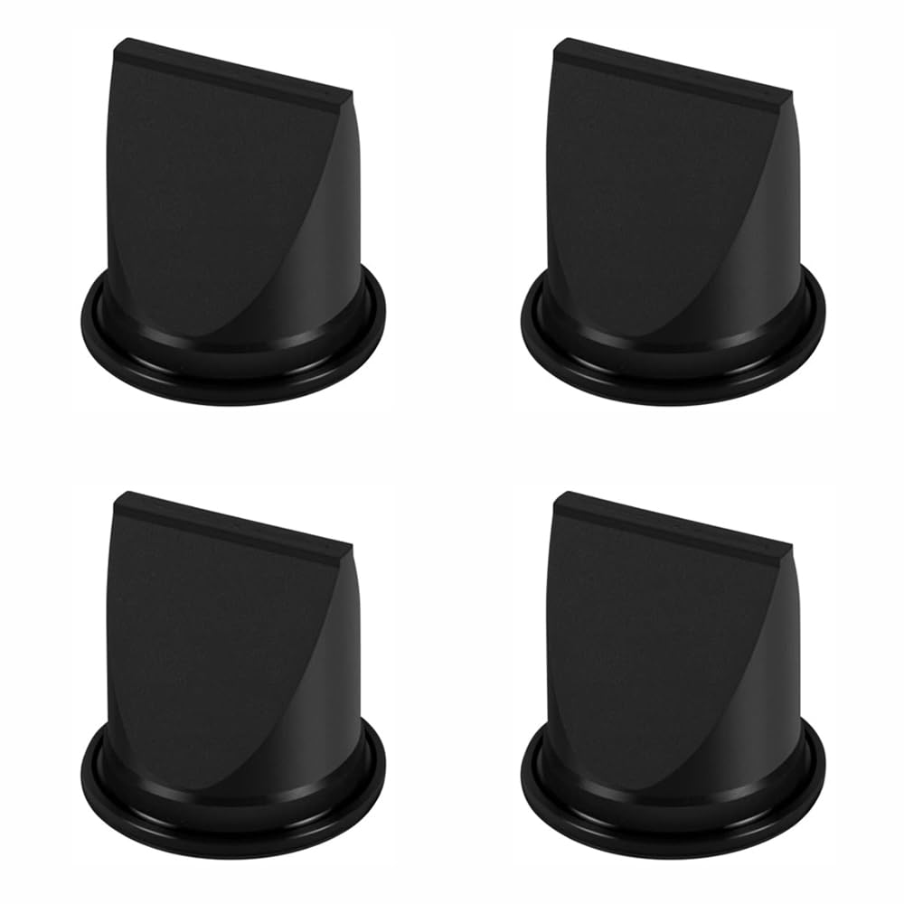 SEIWEI 2 Set 3853100764 1-1/2'' Black Duckbill Valve Kits (4.52cm*4.31cm)