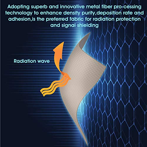 Tatuo TATUO-EMF SHIELDING FABRIC-01 Faraday Fabric 79 X 42.5 Emf Shield Protection Emf Blocker Faraday Tape thumb #4