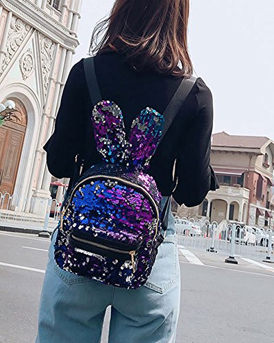 Donna Elegante Zaino Borsa a Zainetto Semplice con...