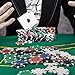 LUOBAO 11.5 Gram Poker Chips,1000pcs Casino Poker Chips for Texas Hold'em, Blackjack Chips,Casino Poker Games Kit,Poker Chip Set for Card Board Game,Bulk Poker Chip,Gambling Chips