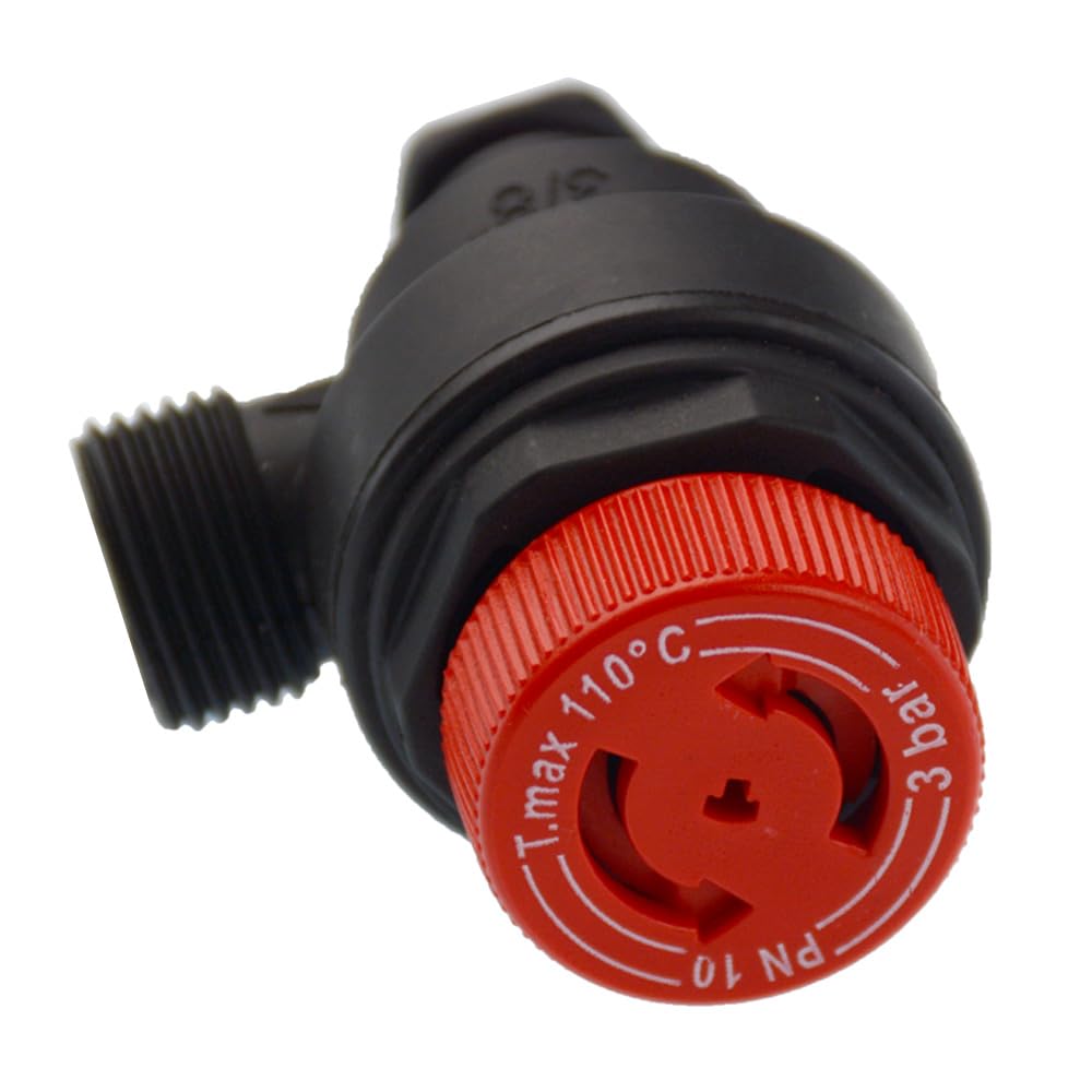 Pressure Relief Valve (PRV) – Compatible with Ariston E-System 24/30E, E-Combi Evo 24FF/30FF/38FF, Genus System 24HE/30HE, Egis Premium 24 – Replaces Part 61312668