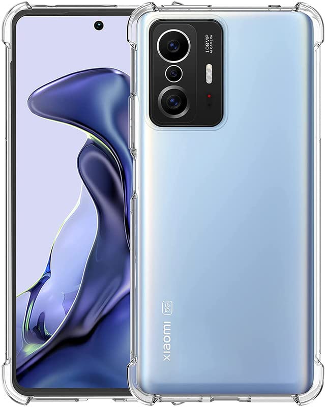 ConnectPoint Bumper Anti Shock Clear Soft Gel TPU Back Cover Case Transparent for Xiaomi 11T Pro 5G 6.67" (B09VCJ6P5R) Amazon Price History, Amazon Price Tracker