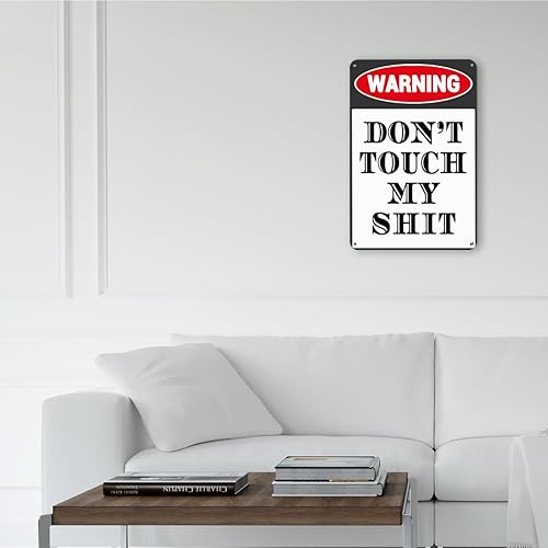 Miniatura 3 de Letrero con texto en inglés Man Cave Do Not Touch, accesorios de taller para garaje, letrero de decoración de garaje para hombres, regalos