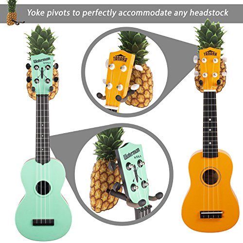 image for String Swing Ukulele Adhesive Wall Mount Pineapple Stand for Mandolin 