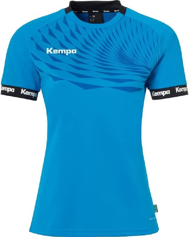 Kempa Women's Wave 26 Girls Sports Short-Sleeved T Functional Shirt Handball Gym Fitness Jersey
