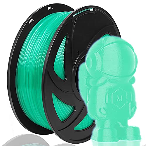 Image of Ender 1.75mm PETG 3D Printer Filament-1KG Spool(2.2lbs), Diameter Accuracy + /- 0.03mm,Smooth Printing Filament, P-PETG-1kg-Glowing Green