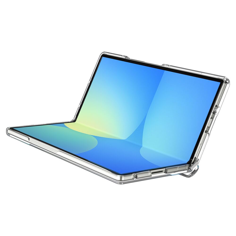 Spigen Funda Ultra Hybrid Pro MagFit para Samsung Samsung Galaxy Z Fold 7 | Compatible con MagSafe, Transparente