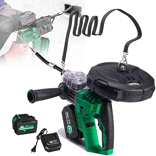 Cordless Fish Tape Wire Threading Tool, Automatic Electrician Threader for Wall Wiring, Professional Electric Wire Machine