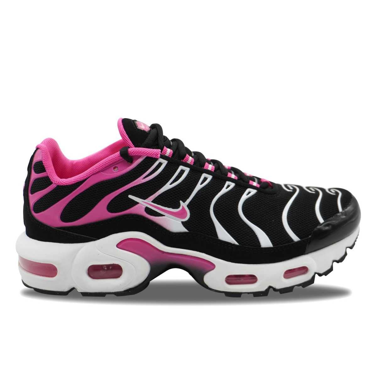 NIKE Air MAX Plus TN Black Laser Fuchsia