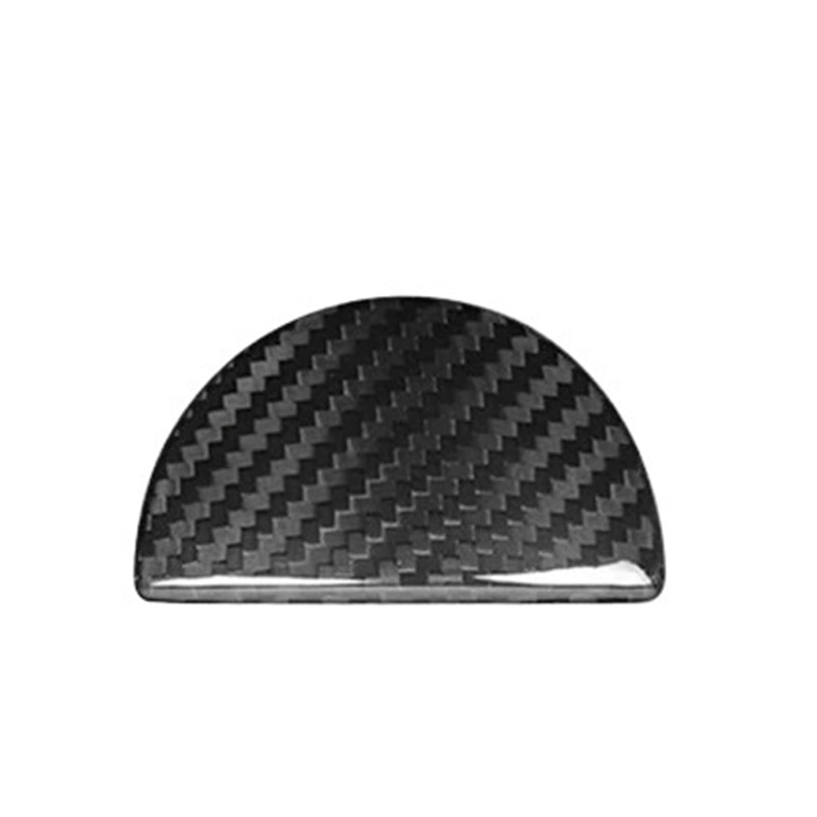 Autocollant bouton boîte à gants Fiat 500 Abarth 595 carbone intérieur accessoires 2011-2023