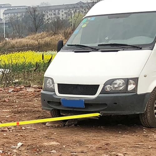 Cuerda de remolque de nylon con gancho metálico sólido para emergencias en camiones 5
