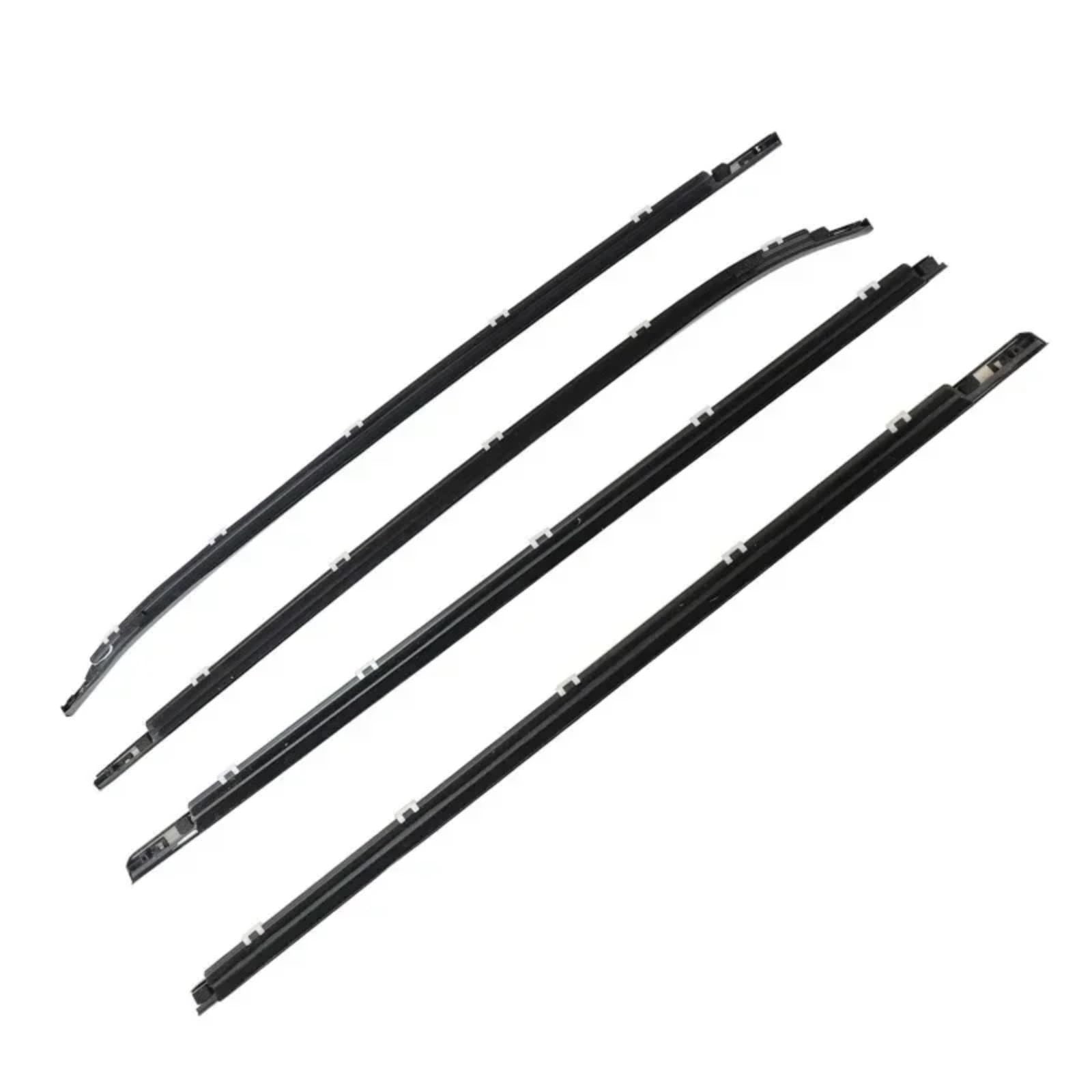 Automotive Window Seals Compatible with Hyundai for I30 2008 2009 2010 2011 Car Window Weather Strip Glass Waterproof Weatherstrip Sealing Trim 822102L000