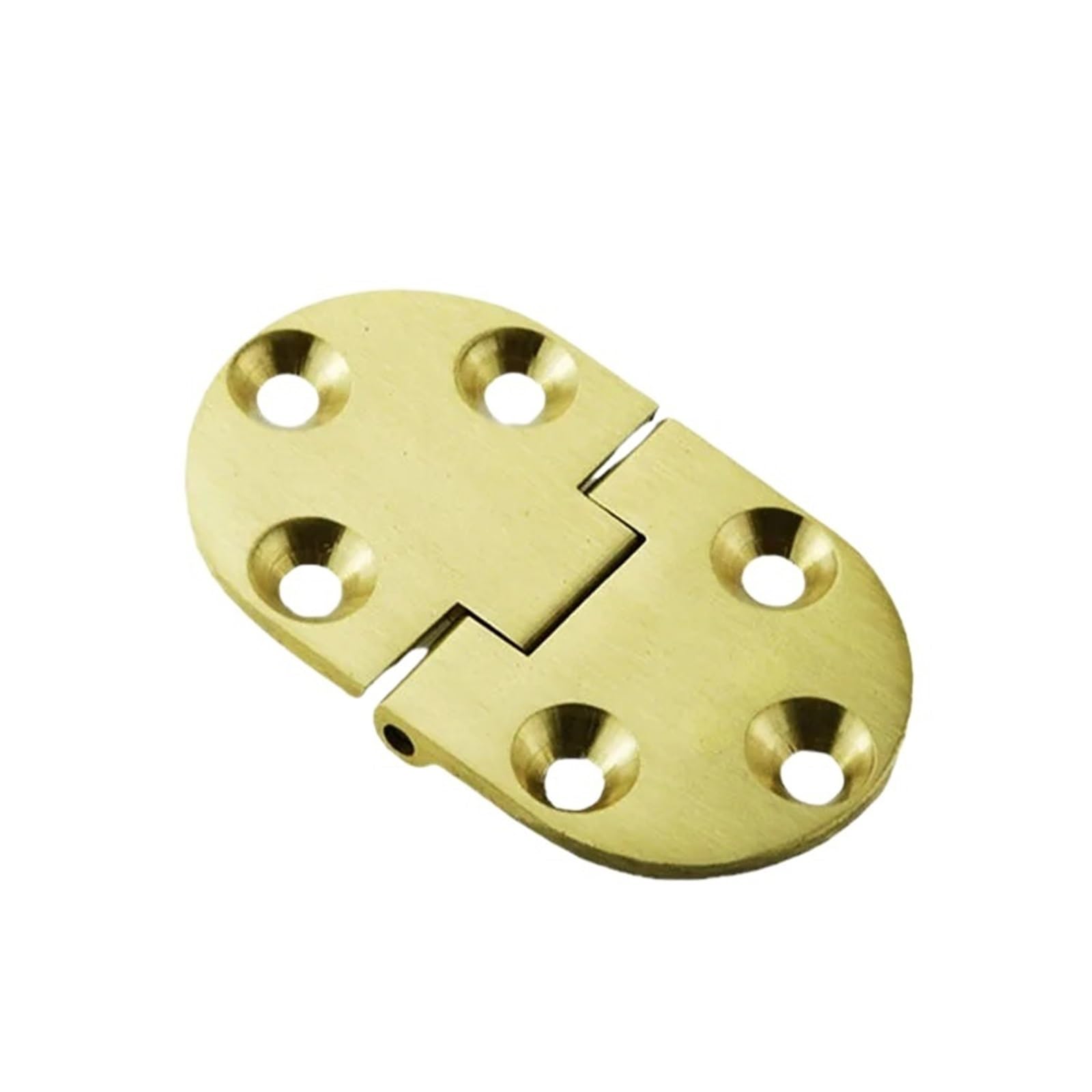 2PCS Furniture Invisible Cabinet Door Adjustable Hinge 90 Degrees Zinc Alloy