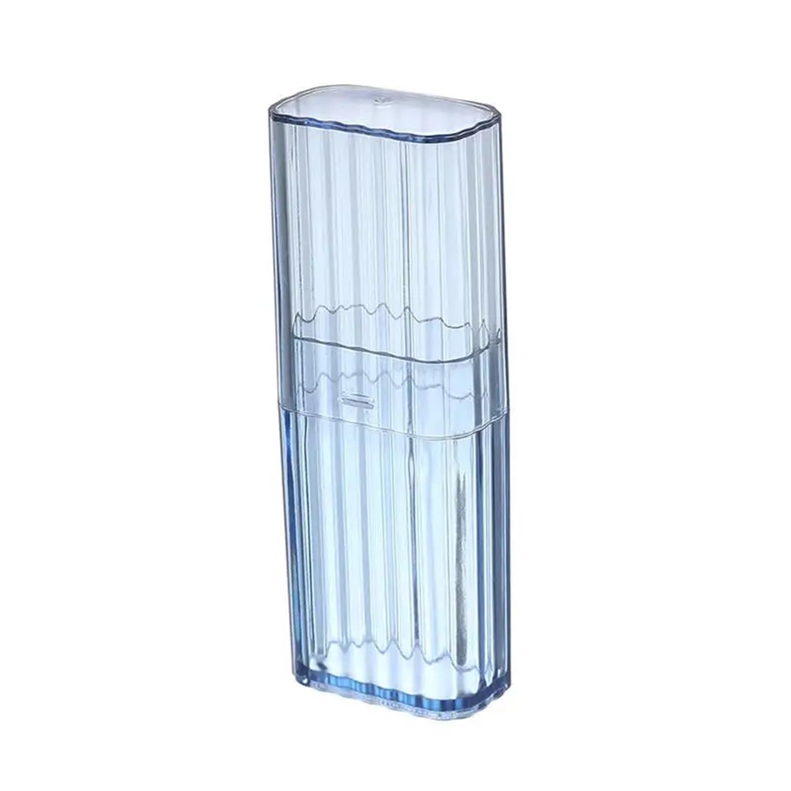 Giyxhu Color1 6Pcs Transparent Storage Box Household Supplies Cotton Swab Case Portable Travel Toothpick Band-Aid Container For Toothpick