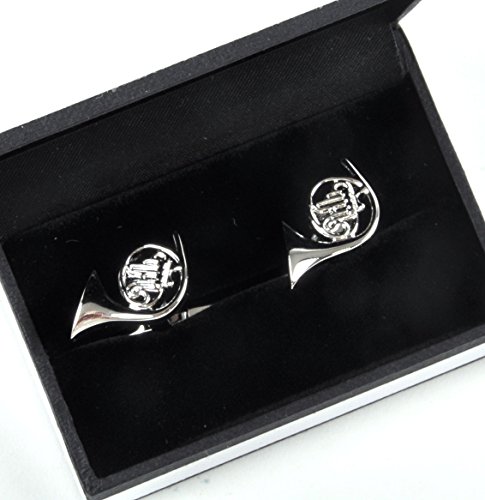 PENDIENTES - Music Gift Cufflinks French Horn