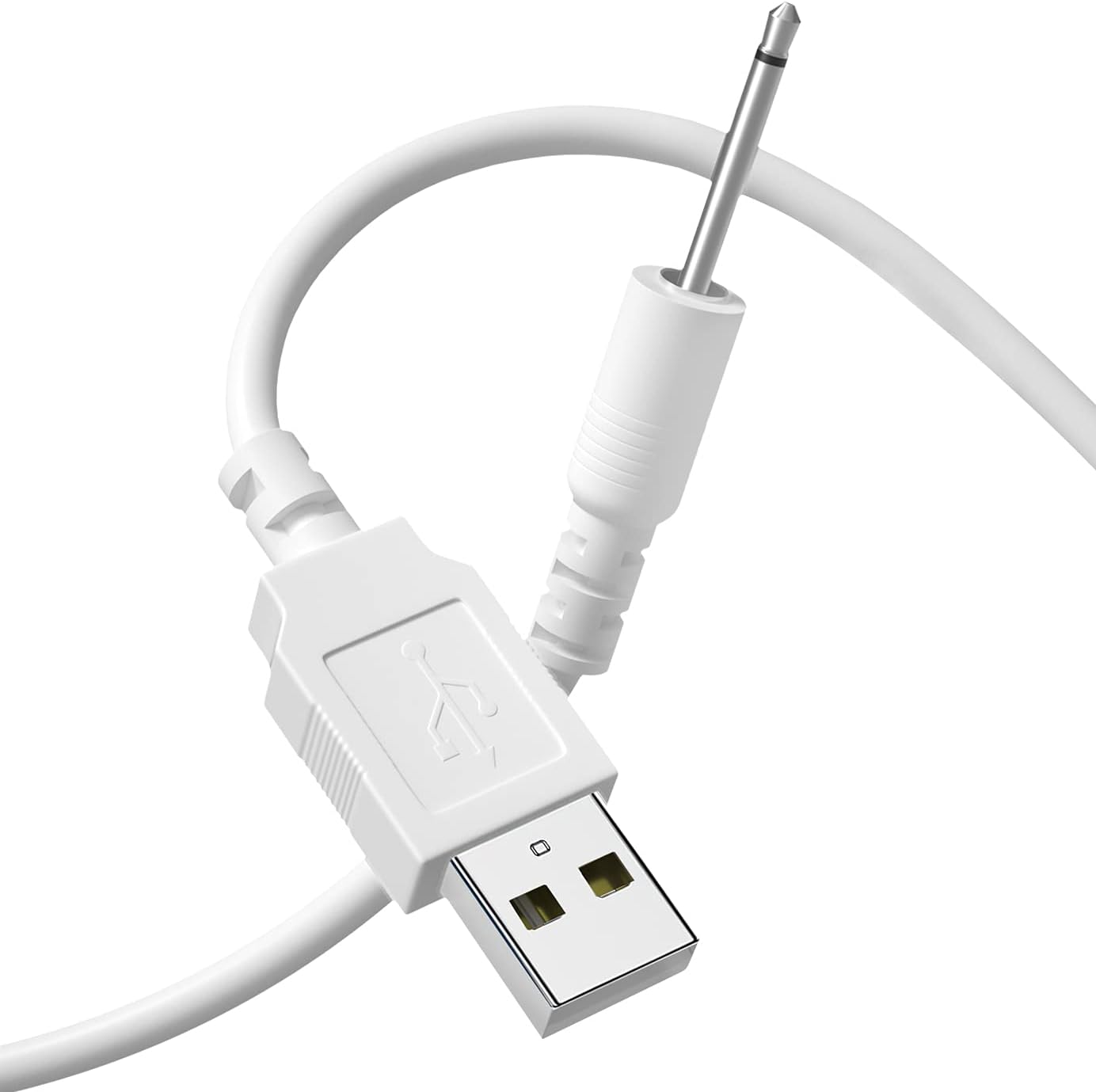 SCOVEE 3ft Replacement DC Charging Cable,2.5mm Charger Cord,USB DC Charger,USB to DC 2.5mm Fast Charger Cord Adapter