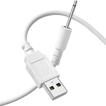 SCOVEE 3ft Replacement DC Charging Cable,2.5mm Charger Cord,USB DC Charger,USB to DC 2.5mm Fast Charger Cord Adapter