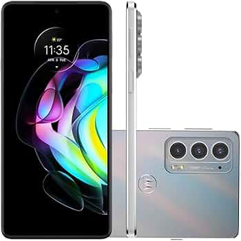 Motorola - Motorola Edge 20 8/128 EU版 Frosted White motorola Edge 20 Dual-SIM,128GB ROM,8GB RAM 5G Smart Phone