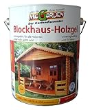 Mit UV-Schutz McGarden Blockhaus-Holzgel 5L(Kiefer)