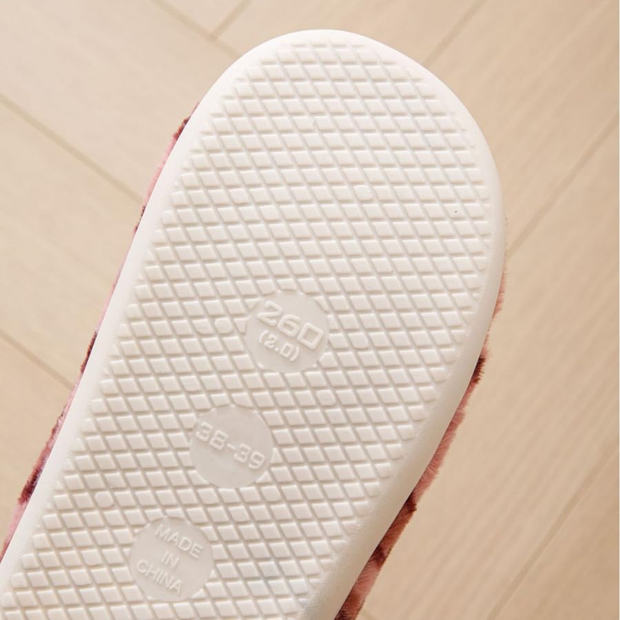 Women's Men's Leopard Print Smiling Slippers,Retro College Style Comfy Warm Plush Slip-On House Slipper for Winter Indoor Soft Cushion Non-slip Fluffy Slides Slippers4
