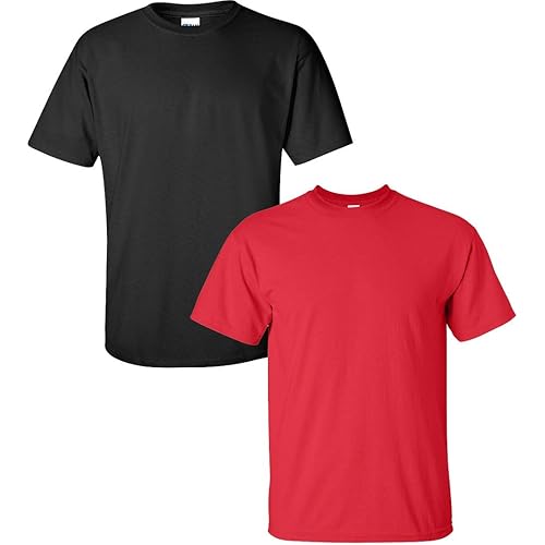 Gildan Men's Ultra Cotton T-Shirt, Style G2000, 2-Pack