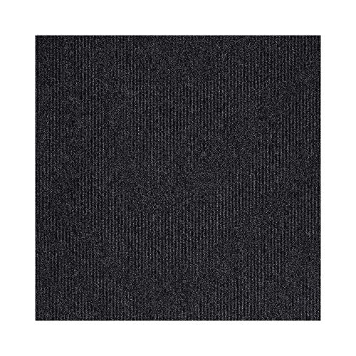 Grey Carpet Tiles Square 50 x 50cm, Pack of 28 Carpet Floor Tiles 7m2