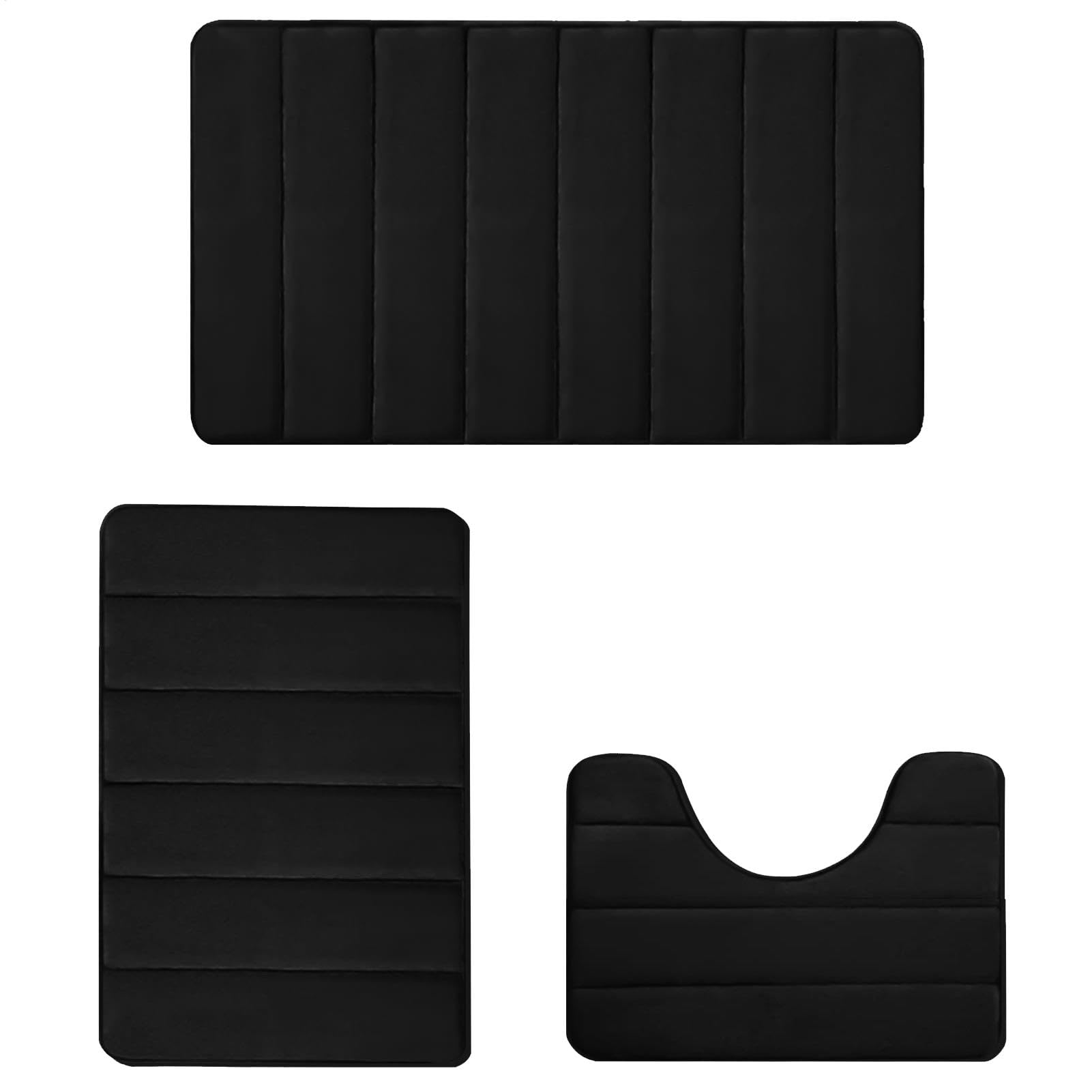 Ensemble de tapis de salle de bain absorbant pour transformer votre routine bien-être