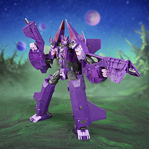 Transformers Toys Legacy Evolution Titan Decepticon Nemesis Action Figure, 23.5-inch, Adult Collectible for Ages 15 and Up