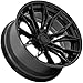 FUEL OFF-ROAD MUTINY 20X9 6X135 5.79 20mm MATTE BLACK W/GLOSS BLACK LIP - FC404MX20906320