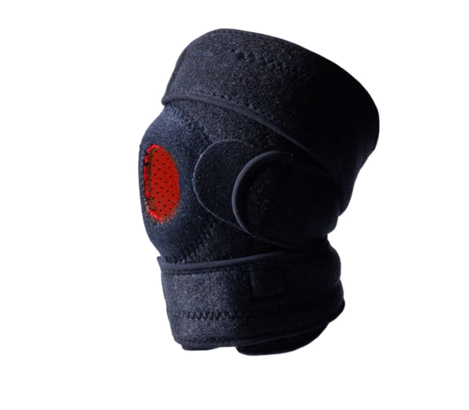 Ginocchiera Sportiva Antiscivolo Ginocchiere For Uomo E Donna Impermeabili Antiscivolo Con Cinghie Regolabili Maniche Traspiranti(Rot)