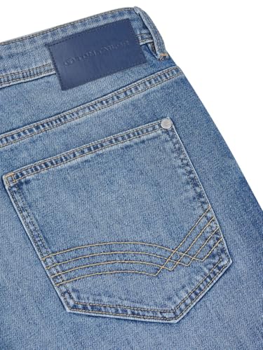 TOM TAILOR Jeans Herren Stretch Regular Slim Fit Josh Jeanshose Hose Denim, Länge:30L, Farbe:Stone Blue Denim (10141), Weite:32W 4