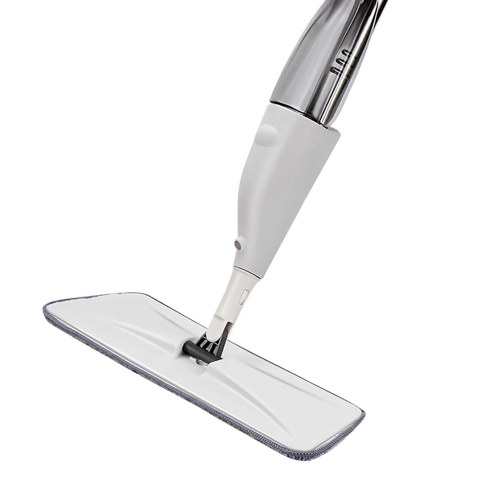 Fregona de pulverización de agua ligera de microfibra para una fácil limpieza de suelos de mármol laminado de madera dura (blanco)