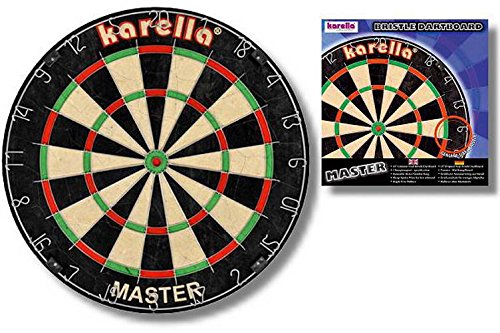 Preisvergleich Produktbild Dartscheibe Karella "MASTER" Wettkampf-Dartboard
