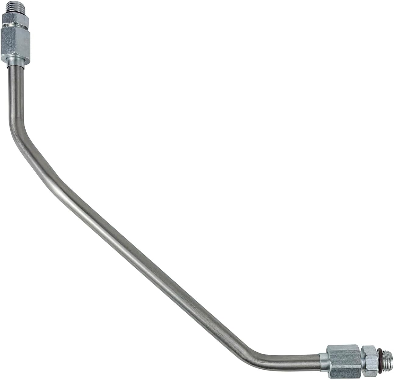 High Pressure Crossover Tube with Orings Stainless Steel Fit for Ford 7.3 7.3L Diesel 1999.5-2003