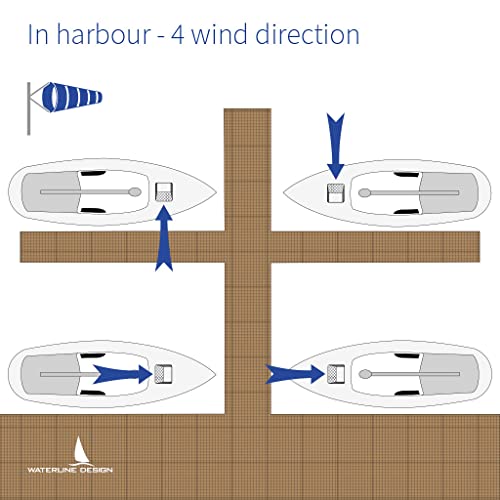 Waterline Design Windscoop Cabin Breeze With Bug Screen Easy To Ventilate Your Boat. Fast Set Up With Halyard | Bring Down Inside Temperature For. Fits All Brands Of Large Hatches. Art Nr Wld1821 #TOP4