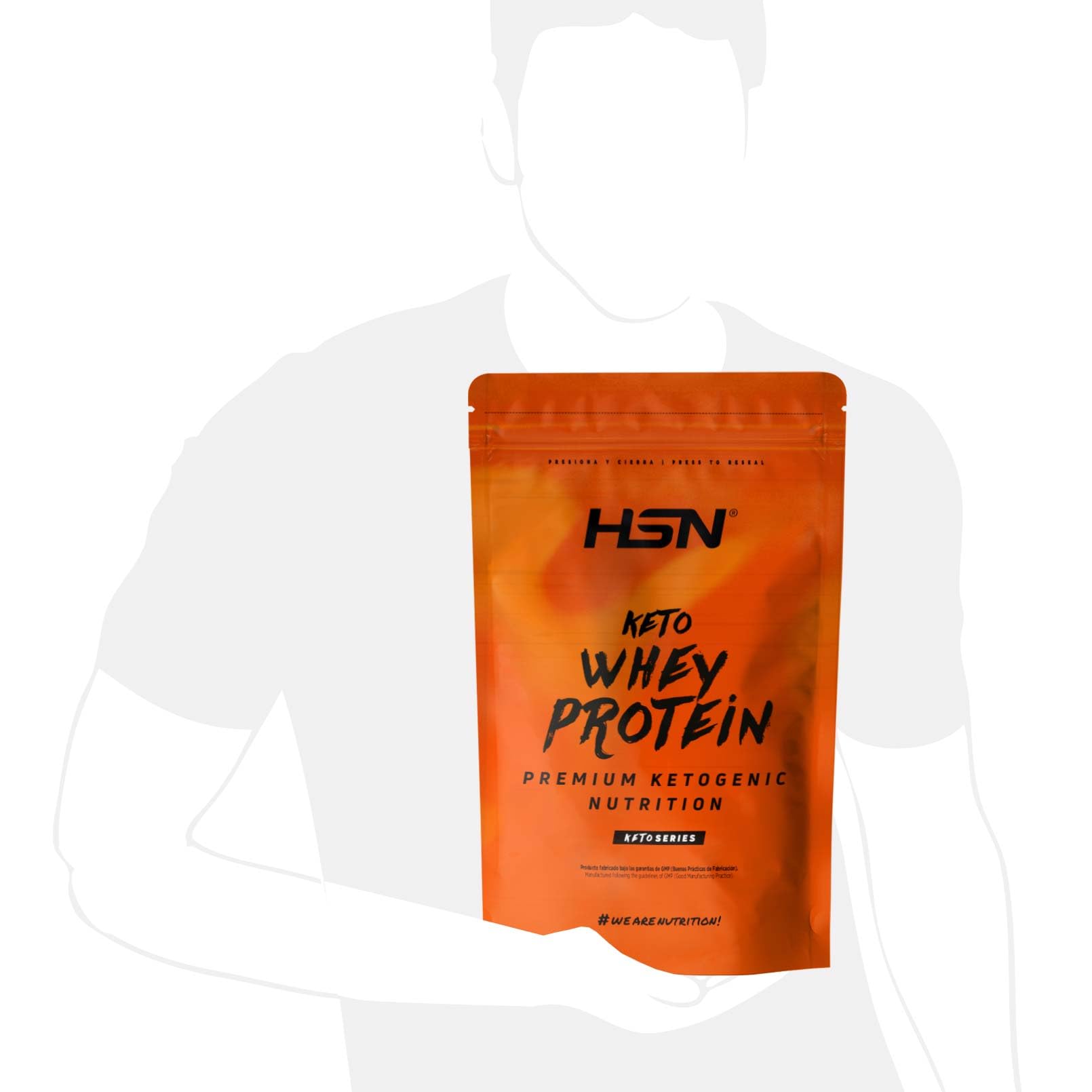 HSN Keto Whey Protein CFM Izolat białka serwatkowego | Smak syropu klonowego 2 kg = 57 gniazd na opakowanie, idealna dieta ketogeniczna, enzymy trawienne, nie-GMO, wegetariańskie, bezglutenowe i