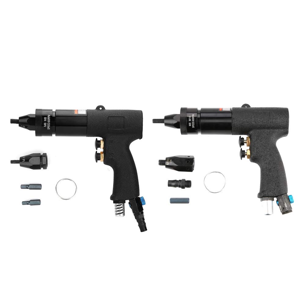Pistola de remachadora neumática de aire remachadoras sacatuercas automática herramienta de pistola de tuerca remache (M8/M10)