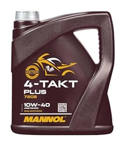 MANNOL 4-Takt Plus 10W-40 Ester Motoröl 4 L