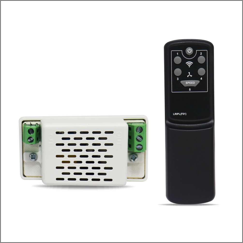 JusCliq UNIVERSAL Ceiling Fan Remote Control Regulator With 5 Step Fan Speed Ir Remote Controller for - UNIVERSAL