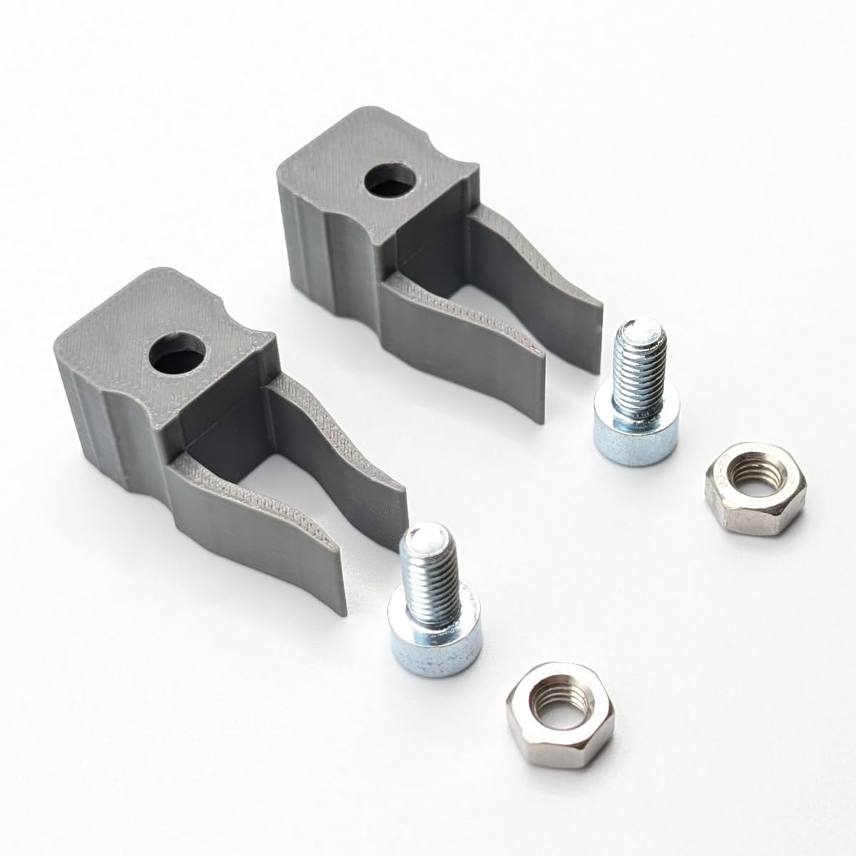 Printbtw Sliding Door Stopper Snap Compatible with IKEA PAX, GRIMO & Hasvik. Fits Part No. 128866 - with Screws and Nut