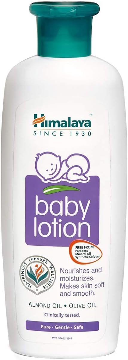 Himalaya Baby Lotion with Almond and Olive Oil, 100ml