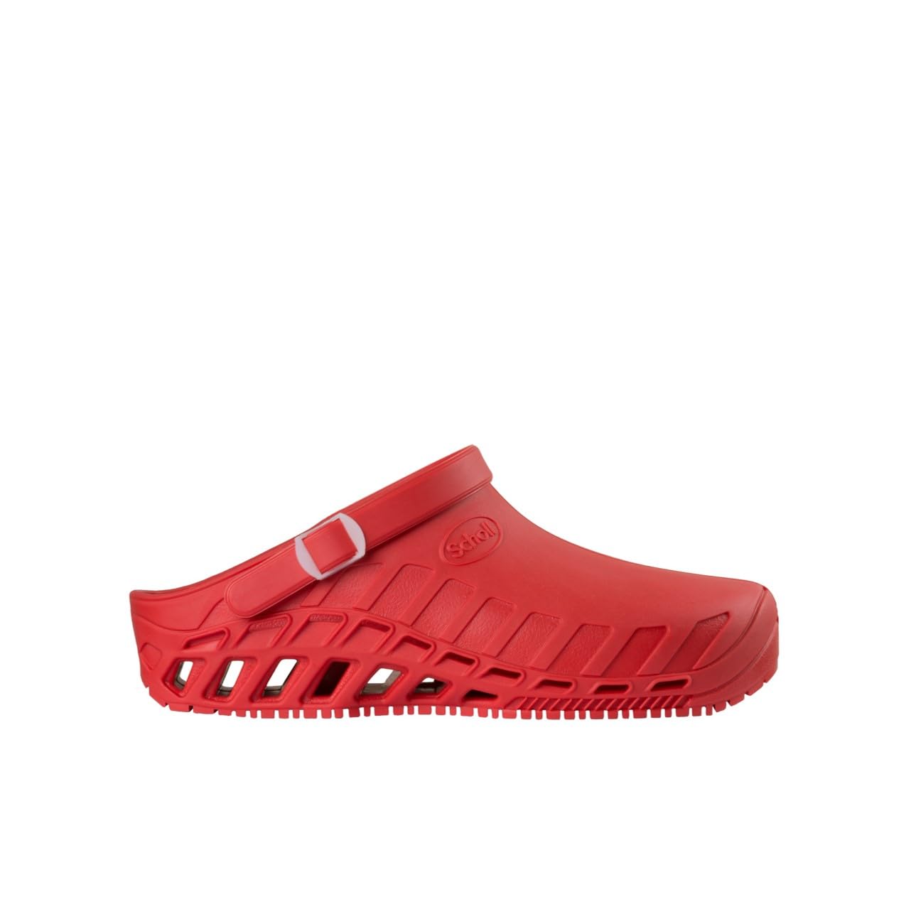 Scholl Linea Professionale Clog Evo, Rosso, 38.5 EU