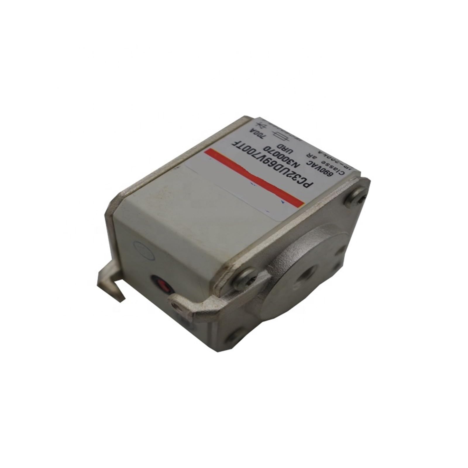 Fusibile Termico ceramico PC32UD69V700TF da 700 A 690 V, Corpo Quadrato